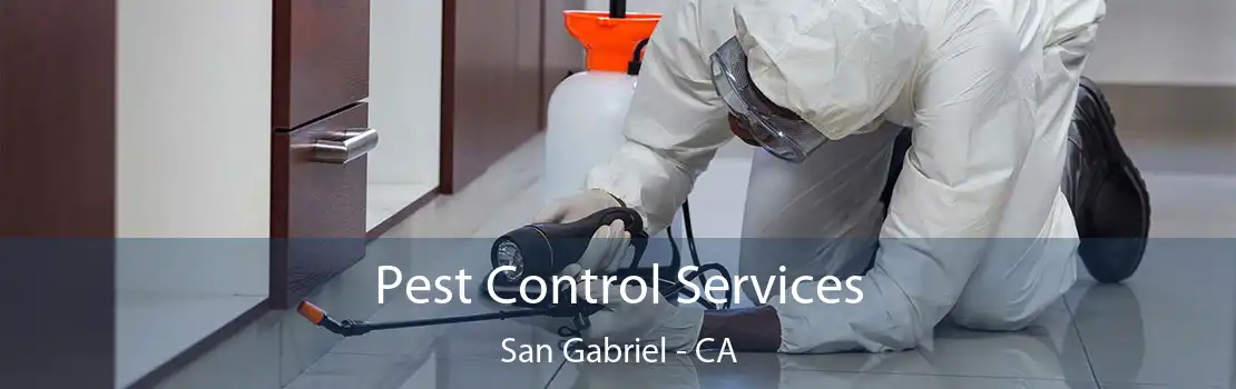 Pest Control Services San Gabriel - CA