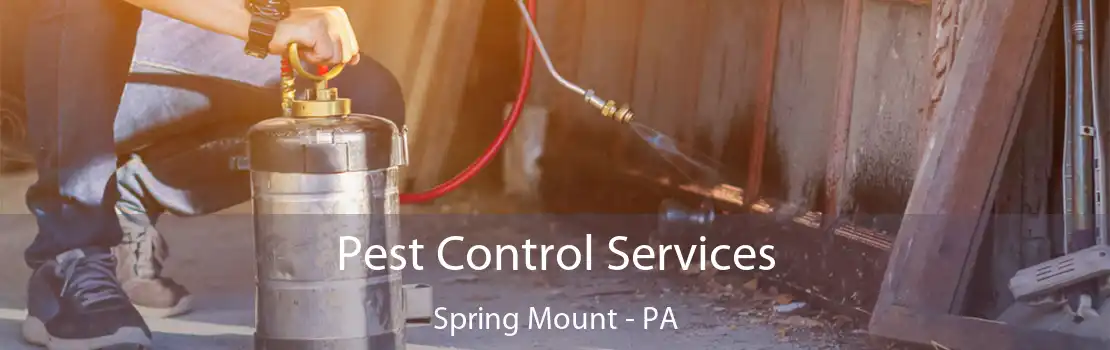 Pest Control Services Spring Mount - PA